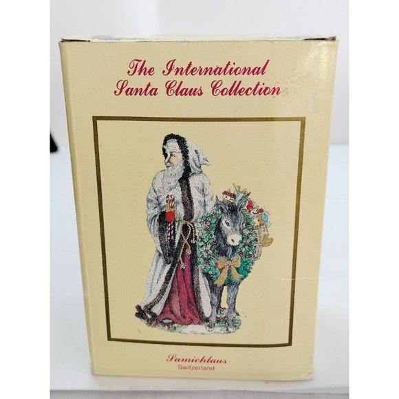 The International Santa Clause Collection Switzerland 1993 Me Are In China - Picture 8 of 8